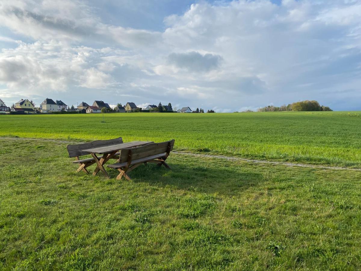 Ferienwohnungen Am Feldrain - Gornau Im Erzgebirge Zschopau Kültér fotó